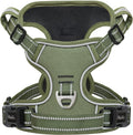 HEELE Dog Harness, Dog Harness for Small Medium Large Dogs No Pull Adjustable Padded Reflective Harness with Handle for 
