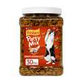 Purina Friskies Party Mix Gravy-Licious Crunch Chicken and Gravy Flavors Cat Treats - 30 oz Canister