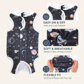 Avont 2-Pack Cat Recovery Suit for Spay Healing -Space M 2026 New