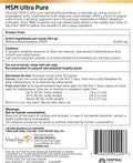 Vita Flex Ultra Pure Joint Supplement for Dogs, Horses & Cats, 4 Pounds – MSM Supplement, Equine MSM Powder for Healthy 