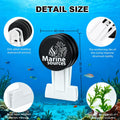 Magnetic Seaweed Feeding Clip for Saltwater Aquarium, Automatic Fish Feeder with Algae Magnet Clip, Glass Tank Accessory