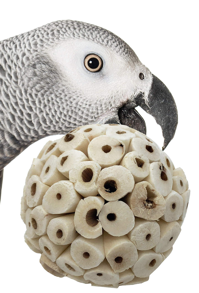 Bonka Bird Toys 1214 Pk3 All-Natural Sola Atta Balls, 3-Pack, 2