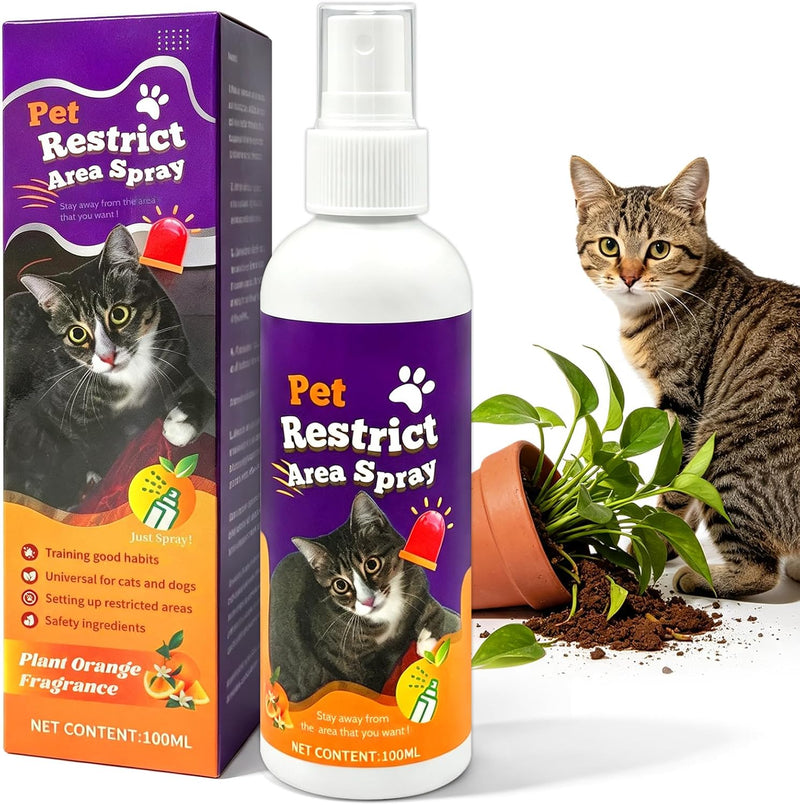 Citrus Cat Deterrent Spray for Furniture Protection