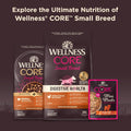 Wellness CORE Small Breed Mini Meals Chunky in Gravy Adult Wet Dog Food, Grain Free, Natural, Chicken Entrée Recipe, 3 o
