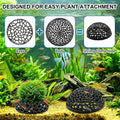 3Pcs Shrimp Cave for Fish Tank, Non-Floating Aquarium Hideout for Cherry and Dwarf Shrimp, Shrimp Tank Accessories for P