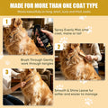 Dog Detangler Spray for Dogs & Horses, 6.76 Oz Mane and Tail Leave-in Conditioner for Long Coats, Helps Loosen Knots, Tangles & Mats, Smooths Frizz, Adds Shine, Fruit Scent