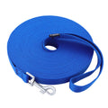 Siumouhoi Dog/Puppy Obedience Recall Training Agility Lead - 30ft Long Training Leash，3/4in Wide - Great for Play, Camping, or Backyard（Blue，30 Feet