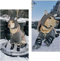 Hipaw Waterproof Dog Boots for Winter Snow Rain,Non-Slip Dog Shoes for Medium to Large Dogs,Extended Cuff Paw Protectors
