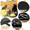 Extra Wide Dog Stairs for Car, 5-Step Pet Stairs for Senior & Large Dogs