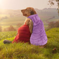 4XL Dog Sweaters for Large Dogs,Dog Hoodie,Warm Fuzzy Fleece Sweatshirt with Hood & Pocket,Leash Hole,Cozy Cold Weather 