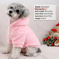 Dog Hoodie Sweaters for Large Dogs Fuzzy Warm Pet Dog Clothes