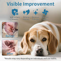 Dog Ear Cleaner, Contains Aloe Vera, Relieves Itching, Removes Earwax Buildup, Debris, Odors, Non Irritating, with Exten