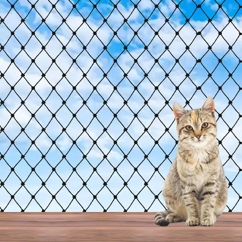 Cat Balcony Netting, Cat Net Pet Anti-Fall Safety Netting,10x6.6ft