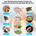7 Pack Hermit Crab Pool Hermit Crab Water Bowl Dish Hermit Crab Food Bowl Dish Hermit Crab Accessories Starter Kits