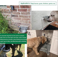 304 Stainless Steel Automatic Livestock Waterer with Float Valve and 39 inch Water Hose(one end 3/4''), Automatic Animal