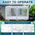 Teyva 3 Set Fish Breeder Box for Aquarium Nylon Mesh Hatchery Fry Net