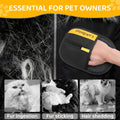 Pet Hair Removal Glove for Dogs & Cats - Upgraded Reusable Electrostatic Pet Hair Glove, Gentle Grooming Mitt, Pet Hair 