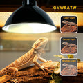 8.5-inch Standard Lamp Dome for Reptile Heating Lamps, Ceramic Heat Emitters, Max 200W for Bearded Dragons, Turtles, Sna