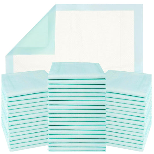 GREEN LIFESTYLE Underpads - Pet Training Pads for Dogs, Cats, Bunny, Chucks Pads for Adults, for use as Incontinence Bed Pads, Seniors Bed Pad (Pack of 50 - 36x36)