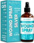 Cat Wound Care Spray is Perfect with Cat Cone | Nano Silver + Chlorhexidine in the Composition | Bites, Scratches, Redne
