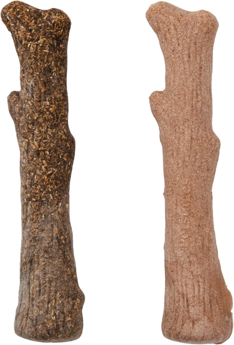Pupstages Dogwood Calming Dog Chew Toy – Real-Wood Blend, Moderate Chewers, Medium, 7.5