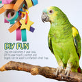 Skyygemm 36 Pcs Parrot Toys Macaw Toys Bulk for Medium Large Birds