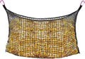 Bloomoak Ultra Slow Feed Hay Net with 4 Carabiner Clips for Horses/Soft Flat Hanging Hay Bag with Large Capacity for Ful