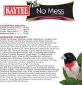 Kaytee Wild Bird Ultra No Mess Nut & Fruit Food Seed Blend For Blue Jays, Woodpeckers, Juncos, Cardinals, Grosbeaks, Sparrows, and Finches, 5.5 Pound
