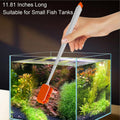 Vimvins Small Fish Tank Cleaner - Algae Scraper for Glass Aquariums - Aquarium Brush & Scrubber Tool Adapted for Cleanin