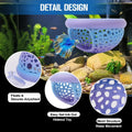 Multi-Functional Betta Hammock Feeding Bed - Floating or Suction Cup Mount, Adjustable Resting Spot & Hideout for Betta 