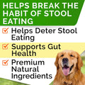 STRELLALAB No Poo Chews for Dogs - Coprophagia & Stool Eating Deterrent