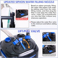 AMOSIJOY Ultra-Quiet Canister Filter for Large Fish Tanks and Aquariums