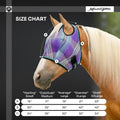 Kensington Protective Products Horse Fly MASK with Web Trim, Atlantis, Large