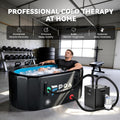 Poafamx Ice Bath Chiller 1/3 HP with External Filter & Water Pump Hoses
