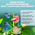 Ultrathin Tropical Fish Flakes, High Protein Fish Food, 8 oz