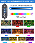 SEAOURA Aquarium Plant Light for 24-30in Fish Tank