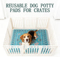 Homimp Washable Pee Pads for Dogs, 4 Pack Reusable Puppy Pads, Absorbent and Leakproof Dog Pee Pads, Non Slip Puppy Training Pads, Pet Mat for Floor, Crate, Couch, Whelping, 18"x24"