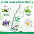 Dog Ear Cleaner & Cat Ear Wash with Flexible Silicone Tip, Gentle Deep Cleaning Solution for Ear Wax, Dirt & Odor, Aloe 