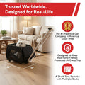dbest products Rolling Pet Carrier with Wheels Airline Approved - TSA Dog Cat Carrier for Airplane Travel - Wheeled Pet 