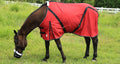 T TEKE Deluxe Horse Canvas Sheet for Snug and Clean in Stable, or as a Blanket Liner. (Size Range 51"-87" Including Mini