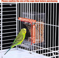 No Mess Bird Feeder for Cage Automatic Small Bird Food Container Dispenser
