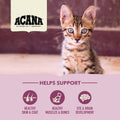 ACANA Dry Cat Food for Kittens First Feast Chicken and Fish 7lb Bag