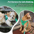 Supet Cat Harness and Leash Set - Soft Mesh Adjustable Cat Vest Harness with Reflective Strap for Walking Cat and Puppy 