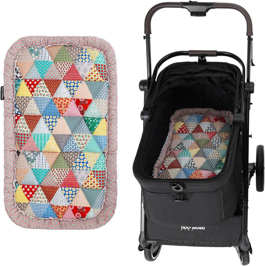 Beberoad Reversible Pet Stroller Mat - Double-Sided Cooling and Warming Mat, Washable Mat, Suitable for Cats and Medium-