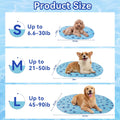 Dog Cooling Mat, Patented Gel Cooling Dog Bed, Non-Slip Waterproof Gel Cooling Pad for Small Dogs, Pet Cooling Mat for Indoors Outdoors, Crate Kennel Car Travel 16"x23.6"