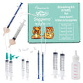 Doggiema Breeding kit Suitable for Newborn Puppy and Kitten,Feeding Nipple, Feeding Tube, Feeding Syringes and Bottles
