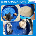 Large Foldable Dog Swimming Pool Pool, 47.2" x 11.8", Whelping Box