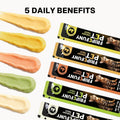 Lickable Cat Treats, Chicken Coconut Flavor Creamy Puree｜25 Tubes