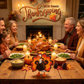 3 Pack Desk Goose Outfits for Holiday, Halloween&Thanksgiving&Christmas