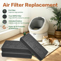 WECATION 1 Pack Replacement Activated Carbon Filter Compatible with PETLIBRO Luma Automatic Self Cleaning Litter Box